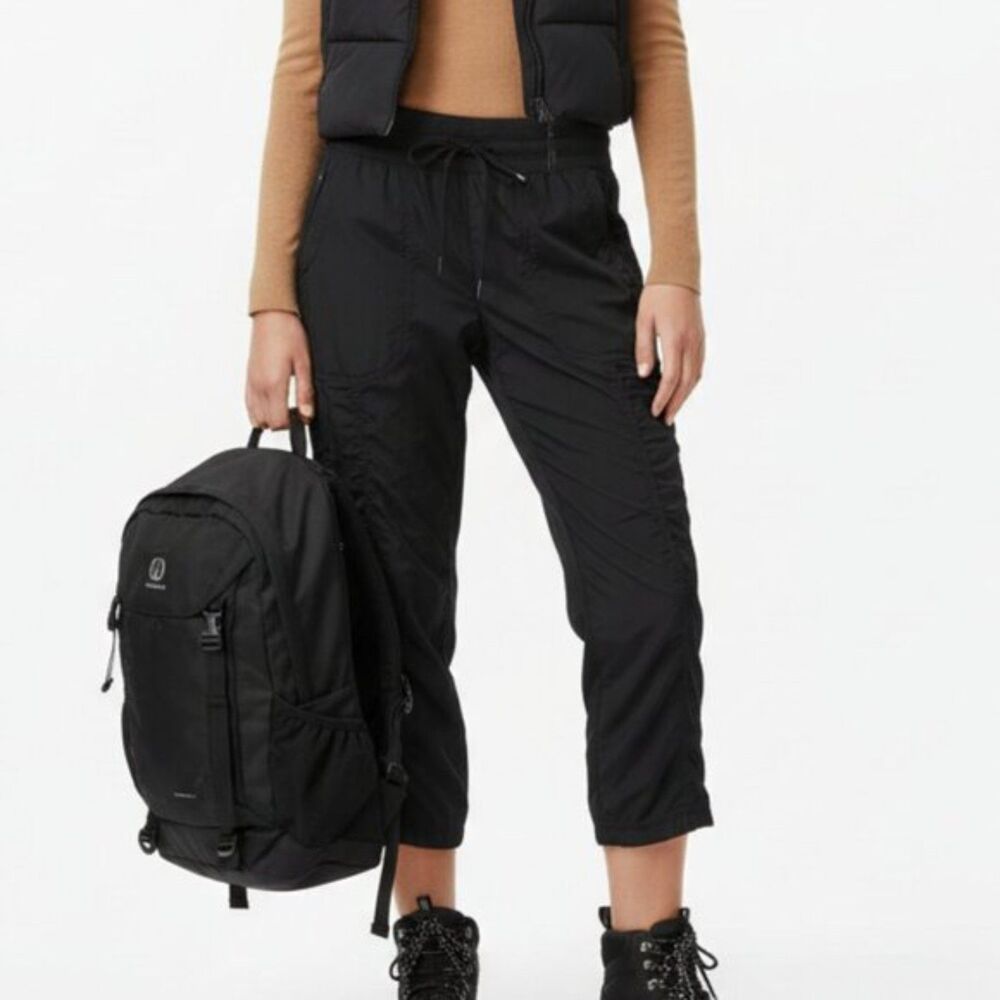 The North Face Black Cropped Athletic Sport Outdoor Pants S